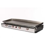 Plancha à gaz lagoa 4 feux - plaque et caisson inox - lg24f Plancha à gaz lagoa 4 feux - plaque et caisson inox - lg24f