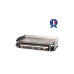 Plancha à gaz trio 3 feux - plaque et caisson inox - tr2 Plancha à gaz trio 3 feux - plaque et caisson inox - tr2