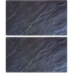 Planches  dcouper 2pcs motif de pierre naturelle verre tremp vidaxl