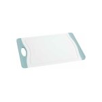 Planche  dcouper easy l, planche  dcouper avec surface antibactrienne, plastique, 39, 5x28 cm, blanc ...
