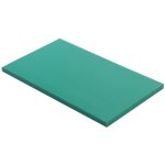 Planche � d�couper pehd 500 vert 50x30x2 cm - mat�riel chr pro