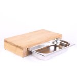 Planche a decouper tiroir integre 32. 5x16. 2x5. 5