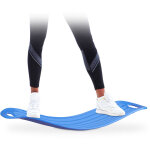 Planche d'quilibre twist board balance board entranement fitness muscles abdos jambes 150 kg, bleu ...