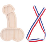 Planche � fromage originale 40 cm en h�tre, plateau de service pratique pour pique - nique, anniversaire ...