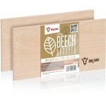 Planche � fumer 100 % bois de h�tre (2 pi�ces) 30 x 15 x 1 cm griller - bbq - toro