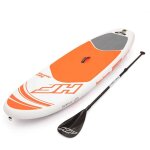Planche paddle surf gonflable bestway hydro - force aqua journey 274x76x12 cm avec pompe et sac de voyage ...
