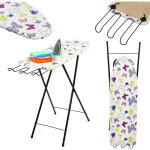 Planche � repasser pliante 100x30cm support de fer standard l�ger - kadax