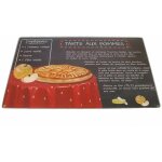 Planche en verre  dcouper recette tarte aux pommes