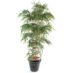 Plante artificielle haute gamme spécial extérieur / bambou artificiel coloris vert - hauteur 120 cm Plante artificielle haute gamme spécial extérieur / bambou artificiel coloris vert - hauteur 120 cm