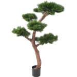 Pegane - plante artificielle haute gamme spécial extérieur / pin artificiel bonsai uv - dim : 150 x 90 ... Pegane - plante artificielle haute gamme spécial extérieur / pin artificiel bonsai uv - dim : 150 x 90 ...