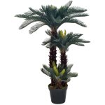 Plante artificielle avec pot palmier cycas vert 125 cm vidaxl
