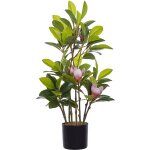 Beliani - plante fleur artificielle magnolia 70 cm de hauteur avec pot inclus look très naturel et décoratif ... Beliani - plante fleur artificielle magnolia 70 cm de hauteur avec pot inclus look très naturel et décoratif ...