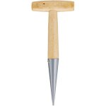 Plantoir  bulbes avec pointe en acier 27 cm - plantoir  main avec manche en bois solide - outil de ...