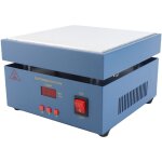 Plaque de 200 x 200 mm 800w micro - ordinateur led pr�chauffeur de pr�chauffage de pr�chauffage station ...