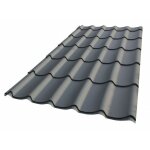 Mccover - plaque acier galvanisé laqué mat aspect tuile l 1, 95 m / l 1, 04 m - coloris - gris anthracite ... Mccover - plaque acier galvanisé laqué mat aspect tuile l 1, 95 m / l 1, 04 m - coloris - gris anthracite ...