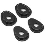 Plaques d'adaptation pour clignotants de moto, 4 pi�ces turn light gasket clignotants joint joint garniture, ...
