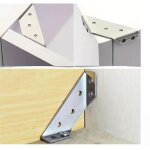 Plaque d'angle pour meubles - kit de 4 pièces Plaque d'angle pour meubles - kit de 4 pièces