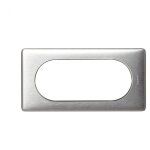 Plaque anodise 4 a 5 modules aluminium celiane legrand 068925