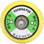 Plaque arrire auto - agrippante pour ponceuse pneumatique, tampon pu pour ponage et polissage, filetage ...