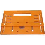 Plaque de base de scie circulaire, outil multifonctionnel avec conception de poinonnage, pour moteurs ...