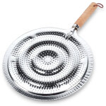 Plaque de br�leur de po�le en m�tal 32, 5 x 21 cm