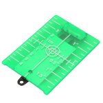 Plaque cible magn�tique plaque cible laser � double �chelle avec pied pour ligne de mesure de niveau ...