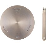 Plaque convertisseur de plaque � induction de 28 cm, adaptateur d'induction en acier inoxydable, plaque ...
