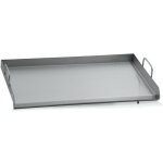 Plaque de cuisson bbq - toro en acier inoxydable pour table de barbecue � gaz 79 x 45 x 13 cm plancha ...