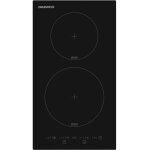 Plaque de cuisson a induction - daewoo - 2 foyers - 30 cm - bh3itf25bnm - noir