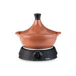 Plaque de cuisson - mobile electrique tajine �lectrique hkoenig - taj3 - capacit� 3l - temp�rature r�glable ...