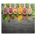 Plaque de cuisson rsistante  la chaleur, produit en verre tremp, planche  dcouper universelle, 50x56 ...