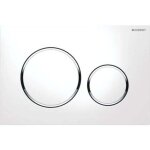 Plaque de d�clenchement wc geberit duofix sigma 20 - 115. 882. kj. 1 - blanc et chrom�