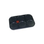 Plaque dessus 6 crepes (304528 - 12511) (ts - 01026900) raclette, gril, wok tefal