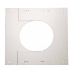 Plaque de finition ten pour conduit diam�tre 60 / 100