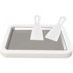 Plaque � glace roul�e, ice roll plaque, plaque pour glace roul�e, plateau ice cream rolls machine, machine ...