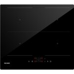 Plaque � induction 4 foyers, 6800w, 59cm, plaque de cuisson � induction electrique - encastrable, contr�le ...