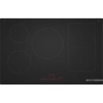 Plaque � induction bosch 80 cm 7400 w noir mat
