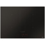 Plaque induction encastrable elica nikolatesla fit + raw br / f bo / 72 72 cm noir mat