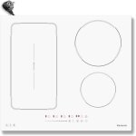 Plaque � induction - ethnics origins - 4 feux - blanc - 3500 watts - minuterie et s�curit�