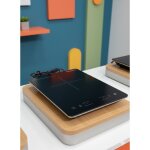 Plaque � induction portable 2000w, 9 niveaux, minuterie, s�curit� enfant