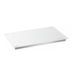 Plaque inox chauffante 1 x gn 1 / 1 tactile, blanche, 230 w, 220 v - mono