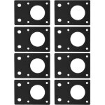 Plaque de montage, support plat de montage de moteur pas  pas 42 plaque de montage en alliage d'aluminium ...