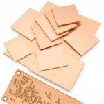 Plaque pcb fr4 1 mm 20 x 30 cm ? double face cuivre fr4 �poxy prototypage et r�paration �lectronique