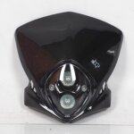 Plaque phare one pour auto duke noir / 2 x 12v 20w �50mm neuf