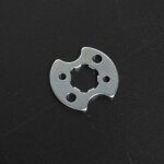 Plaque pignon sortie bo�te teknix pour moto derbi 50 moteur euro3