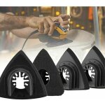 Plaque de pon�age pour ponceuse delta 4 pi�ces, plateau de pon�age universel pour accessoires fein bosch ...