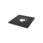 Ten - plaque de propret 300x300mm pour pole  granuls d80mm noir