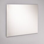 Plaque de protection pour la cuisine rectangulaire inox 65 x 90cm - mottez - b533fin