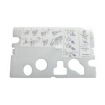 Plaque de protection geberit pour réservoir wc encastré kappa Plaque de protection geberit pour réservoir wc encastré kappa