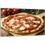 Plaque de protection en verre pour la cuisini�re 80x52 pizza